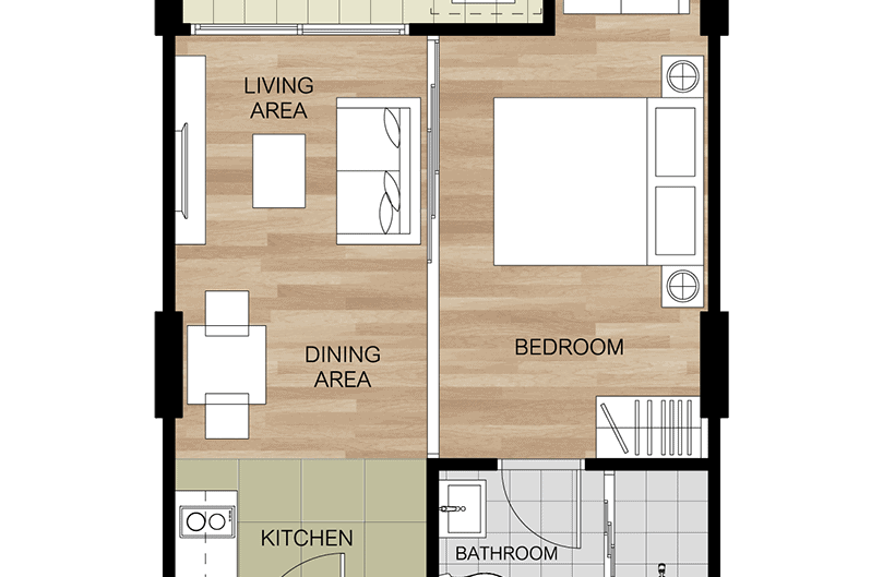 1 Bed Condo For Sale In La Casita Hua Hin By Sansiri