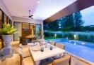 Modern Design Tropical Pool Villa For Sale Hua Hin Panorama Black Mountain