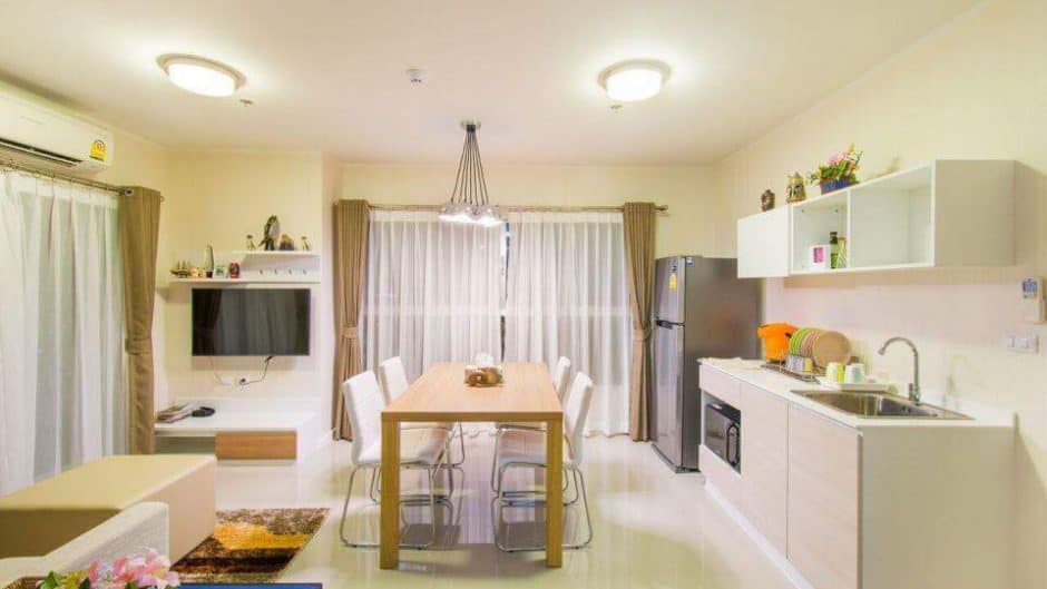 Hua Hin Baan Kiang Fah 2-Bed Condo For Sale On 26th Floor