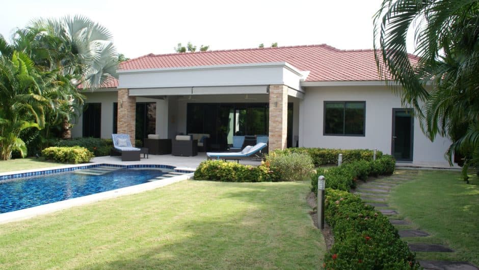 Hua Hin Modern Park Villa For Sale Baan Ing Phu Private Estate